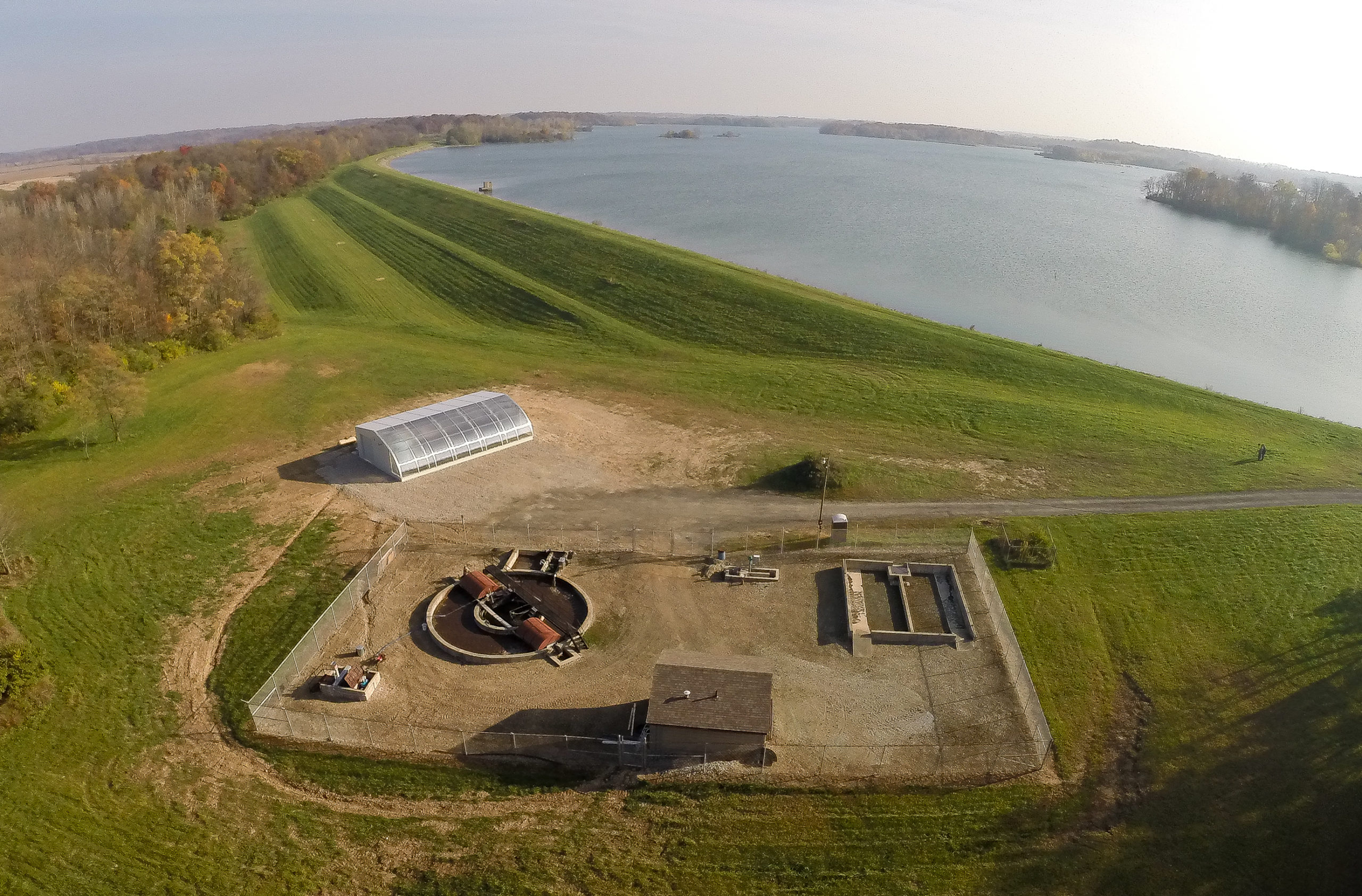 Summit Lake State Park Algaewheel Treatment System New Castle